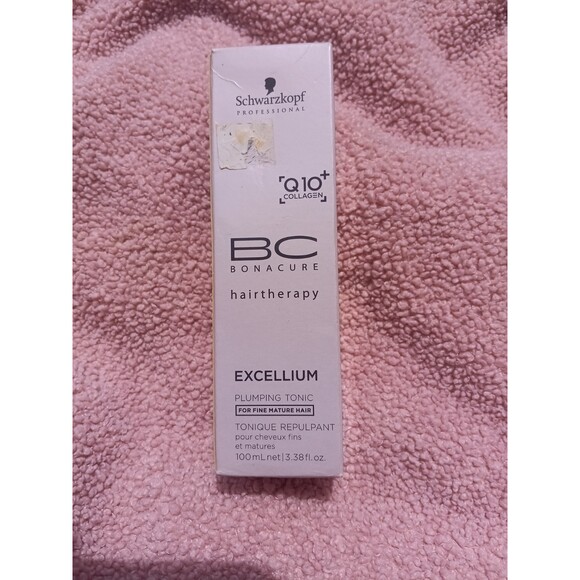 Schwarzkopf Other - Schwarzkopf BC Bonacure Excellium Plumping Tonic Q10+ Collagen 3.38 oz New Box